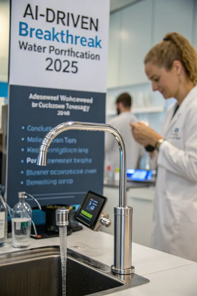 AI Tap Breakthrough in 2025 Water PurificationIngrediant