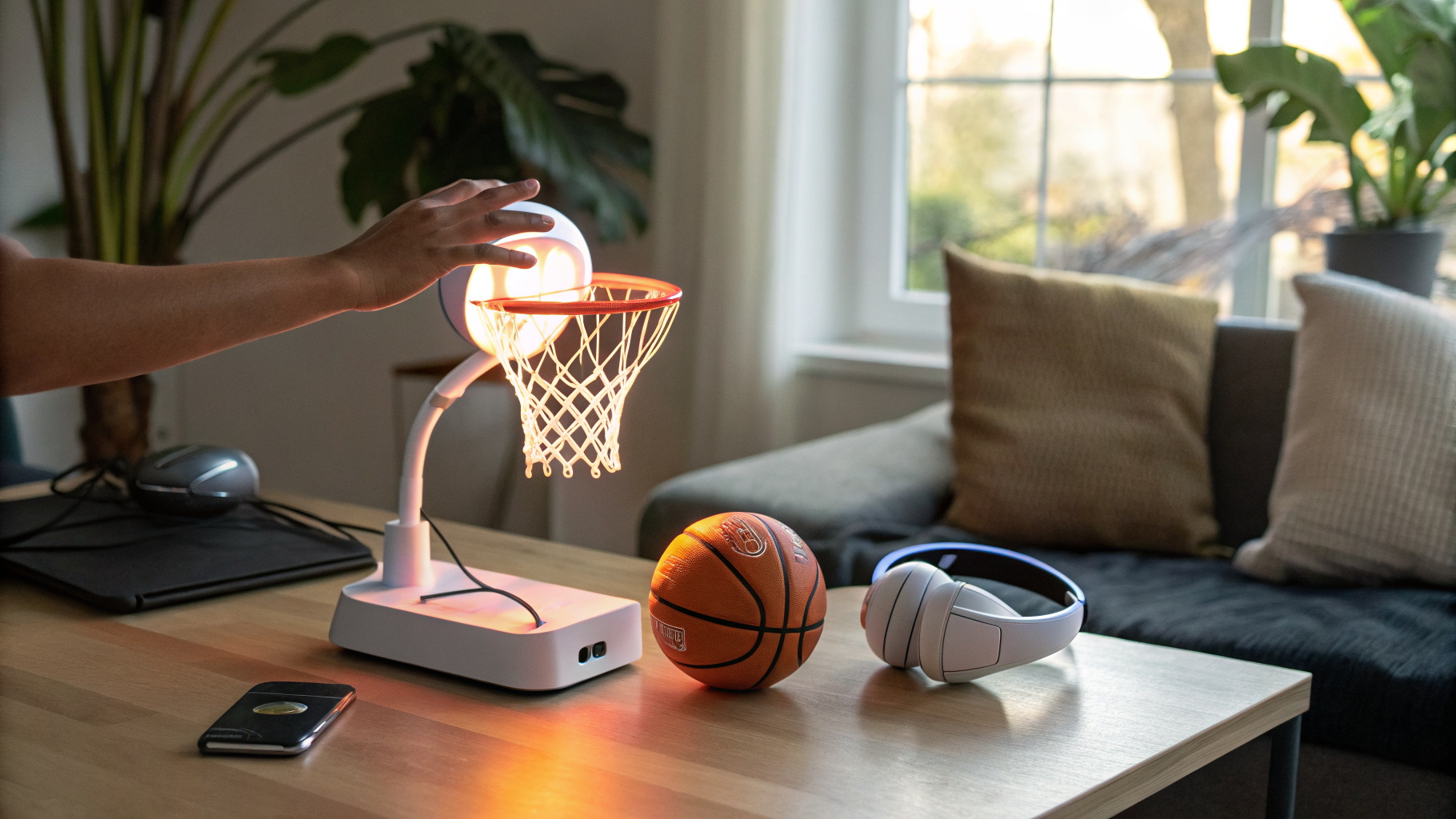 Just Hoops Nano: Mini Basketball, Max Mixed Reality for Quest