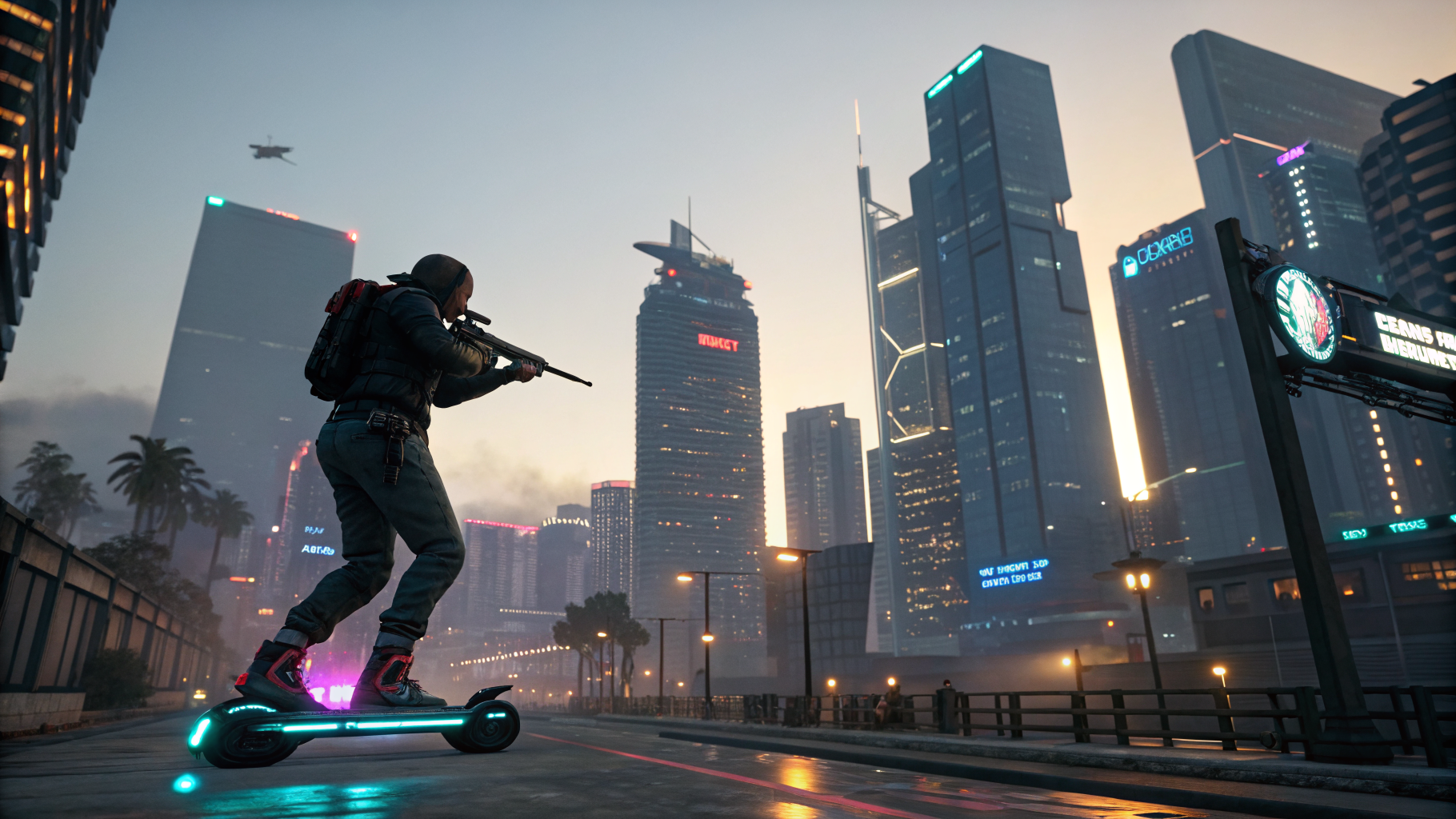 Hyperlane Highway Skates Onto Quest and PC VR This Year