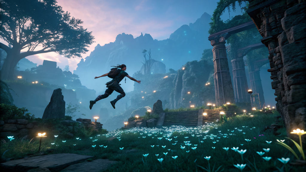 The Rifted Skies: Parkour Roguelite That Might Actually Get VR Right