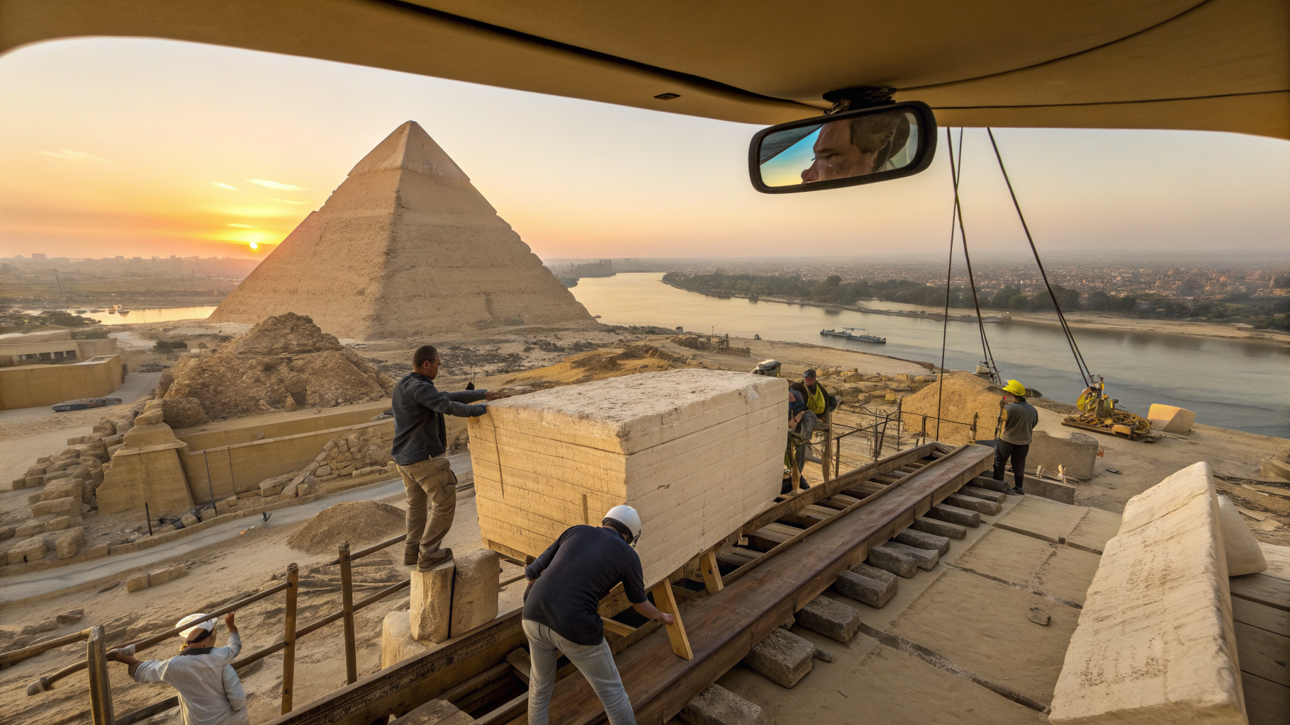 Pyramid Builders VR: History Class Finally Gets Cool